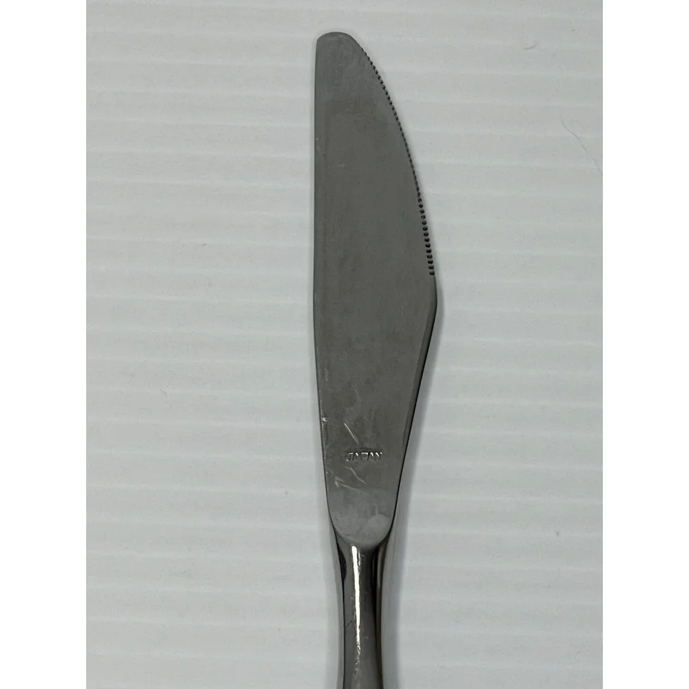 Vintage Hearthside Knives Stainless Flatware Japan Wooden Handle MCM Set of 2